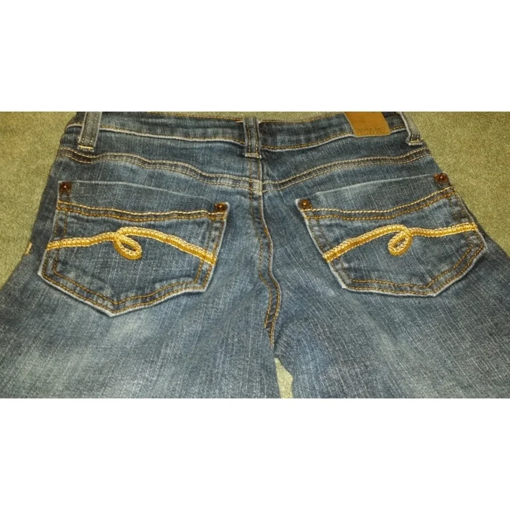 Justice Jeans Distressed Jeans Excellent girls sz 10S Girls‎